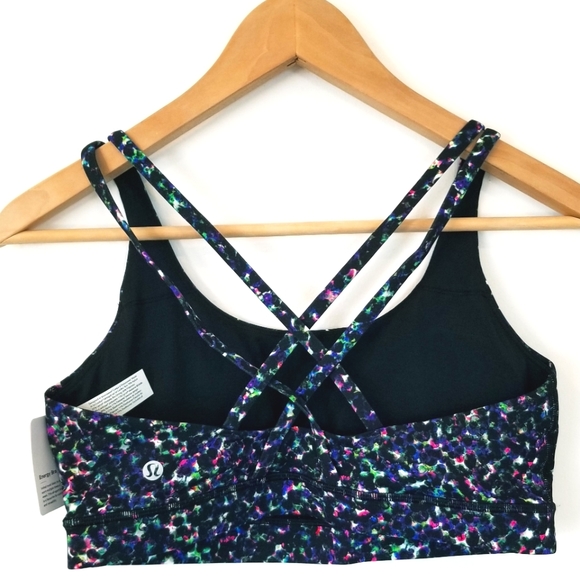 Lululemon Energy Sports Bra Seawheeze Print NWT Athleisure Activewear Yoga Gym - Picture 2 of 9